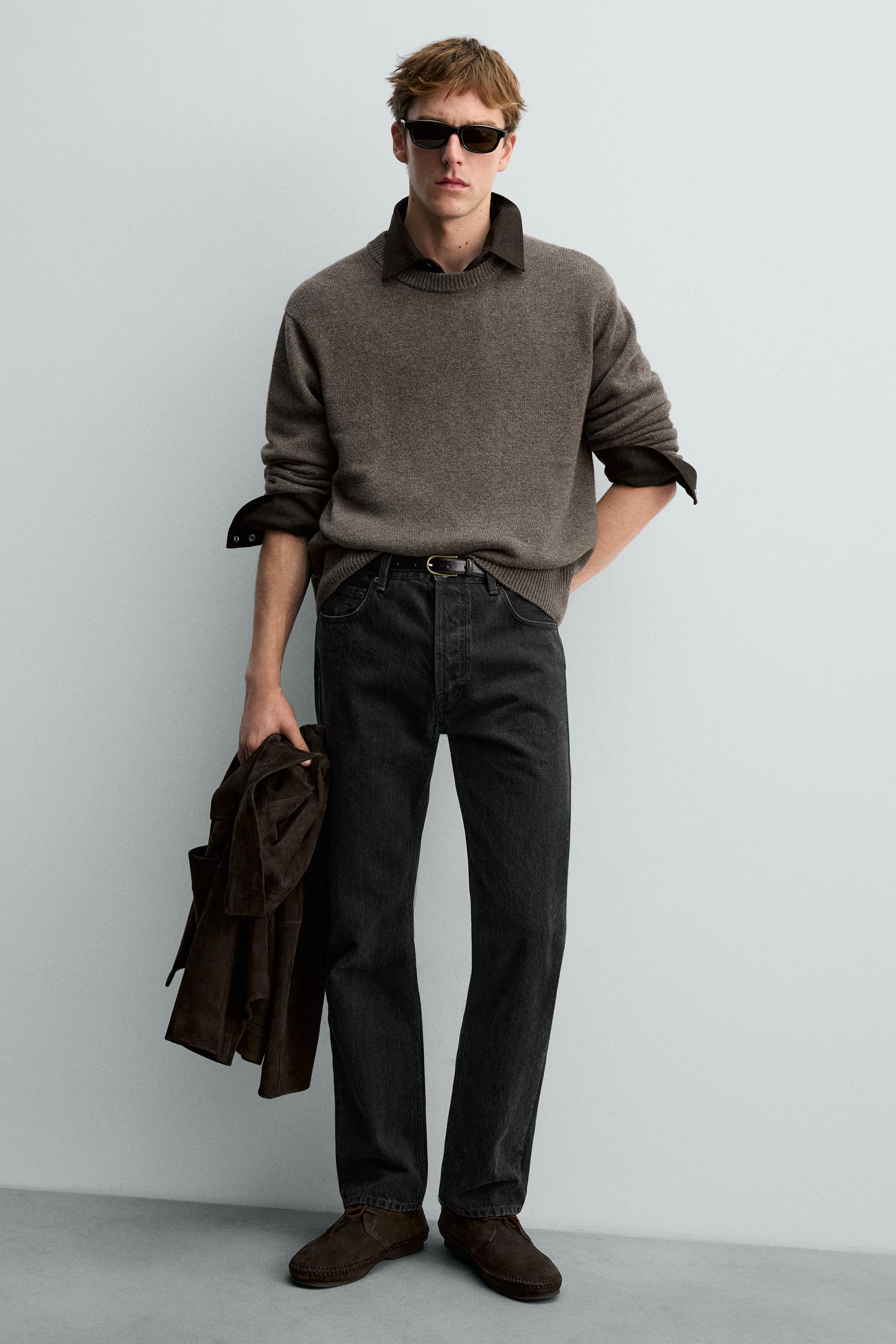 LEATHER SHOES WITH VIBRAM® SOLE AARON LEVINE X ZARA